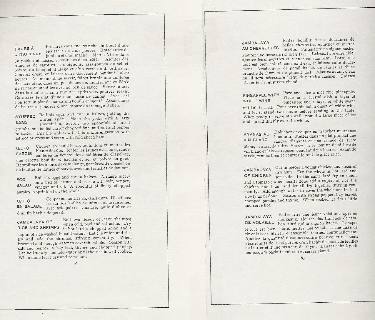 Jambalaya history, origins and etymology